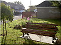 A bench in Paulmount Rise