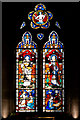 SD8010 : Joseph and Mary Stained Glass Window, Bury Parish Church by David Dixon