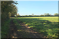 Public footpath to Sortridge