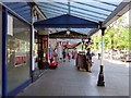 Veranda outside the shops on Lord Street