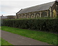 North side of the Church of St Mark & St John, Odo Street, Swansea