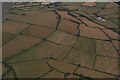 Crop mark near Higher Week Farm, Kentisbury Down: aerial 2018 (2)