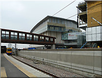 TQ3884 : Westfield Stratford City under construction, 2011 by Robin Webster