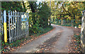 Entrance to Cranbrook Sewage Works