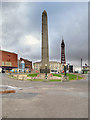 SD3036 : Cenotaph and Tower, Blackpool by David Dixon
