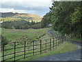 NY3302 : A593 - junction with the road to Elterwater Guest House by Chris Allen