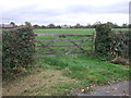 Field entrance off Brownhill Lane, Longton