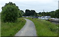 Towpath along the Leeds and Liverpool Canal