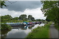 Lower Park Marina along the Leeds and Liverpool Canal