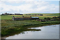 HY2417 : Farm buildings at West Aith, Orkney by Ian S