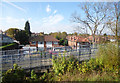 Footbridge at Gatley railway station