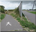 Footpath in the north of Weymouth