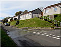 Bungalows above Woodland Terrace, Pant-yr-awel