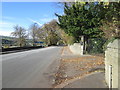 Loxley Road at the entrance to Loxley Manor