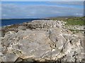 L5558 : Coastal rock outcrop by Jonathan Wilkins