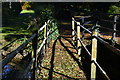 Footbridge over Wallop Brook