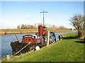 TG4001 : N046 moored at Norton Staithe by Evelyn Simak