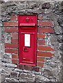 Victorian postbox in a Castle Parade wall, Usk