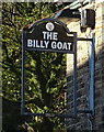 Sign for the Billy Goat, Mossley