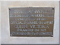 Sheffield Town Hall- dates plaque