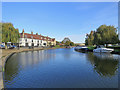 TL5479 : Ely: Quayside and The Cutter Inn by John Sutton