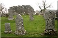 NM7701 : Craignish Old Parish Church and graveyard by Richard Sutcliffe