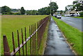 Path along the A56 at Kelbrook