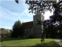 TL8729 : St. Andrew's Church, White Colne by Geographer