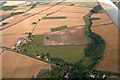 Earthworks at Fordington: aerial 2018