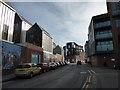 Looking southeast in Green Lane