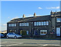 Terraced housing on New Hey Road (A640)