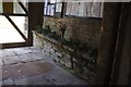 The Church of St Bartholomew: Autumn in the porch