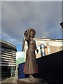 Statue of Alice Hawkins at Leicester Market