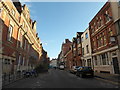 Looking from Horsefair Street into Bowling Green Street