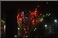 View of fireworks in the Light Up the Night event from the Wembley Stadium walkway #3