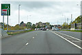 A354 approaching Manor Roundabout