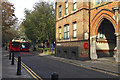 TQ3480 : Two buses can pass on Wapping Lane, Wapping by Robin Stott