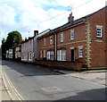 Houses on the south side of High Street, Pewsey