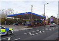 Service station on Huddersfield Road, Stalybridge