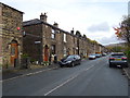 Terraced housing on Shaw Hall Bank Road