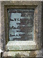 ST5474 : War memorial on Holy Trinity cross #1 by Neil Owen