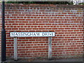 Massingham Drive sign