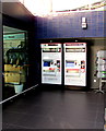 ST3088 : Recently rebranded ticket machines, Newport railway station by Jaggery