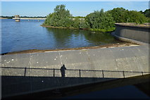 TM1635 : Top of the Spillway, Alton Water by N Chadwick