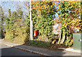 Post box on Holt Road, Gresham