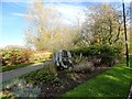 Sculpture in Blackhill Park