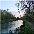 Sunset on the Nottingham Canal