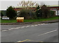 Yellow grit box, Park View, Bridgend