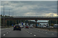SK5048 : Broxtowe : M1 Motorway by Lewis Clarke