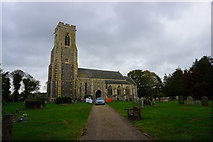 TG4124 : St Mary's Church, Hickling by Ian S
